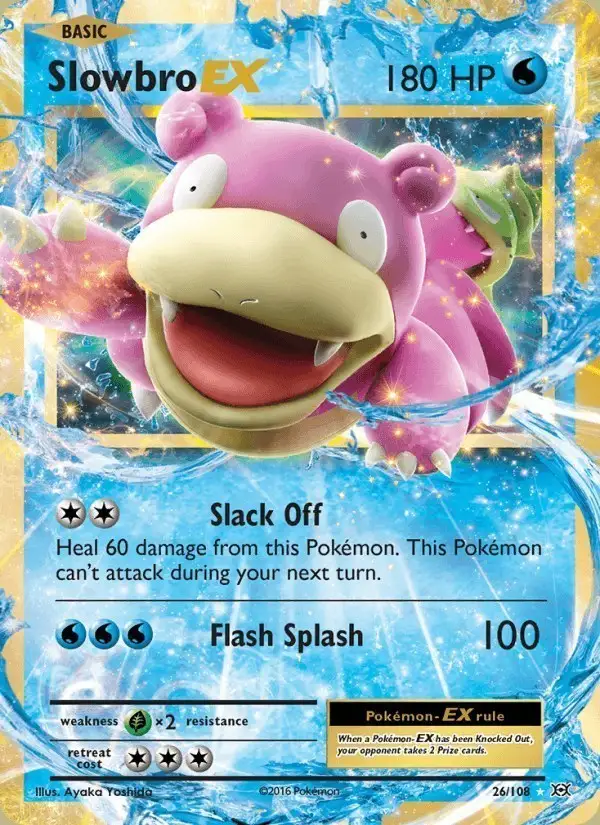 Slowbro EX #26 Evolutions PSA 10