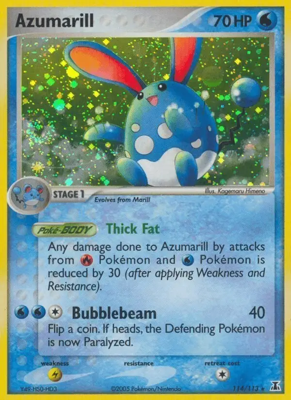 Azumarill #114 Delta Species PSA 10