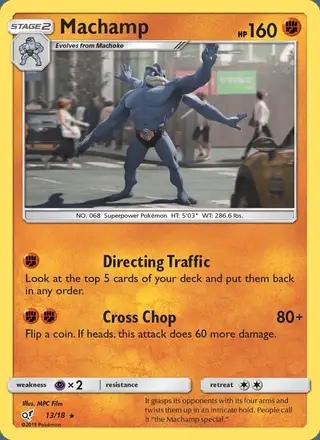 Machamp #13 Detective Pikachu PSA 10
