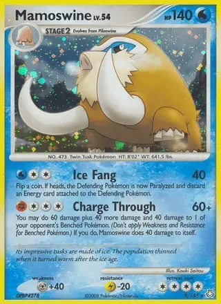 Mamoswine #9 Legends Awakened PSA 10