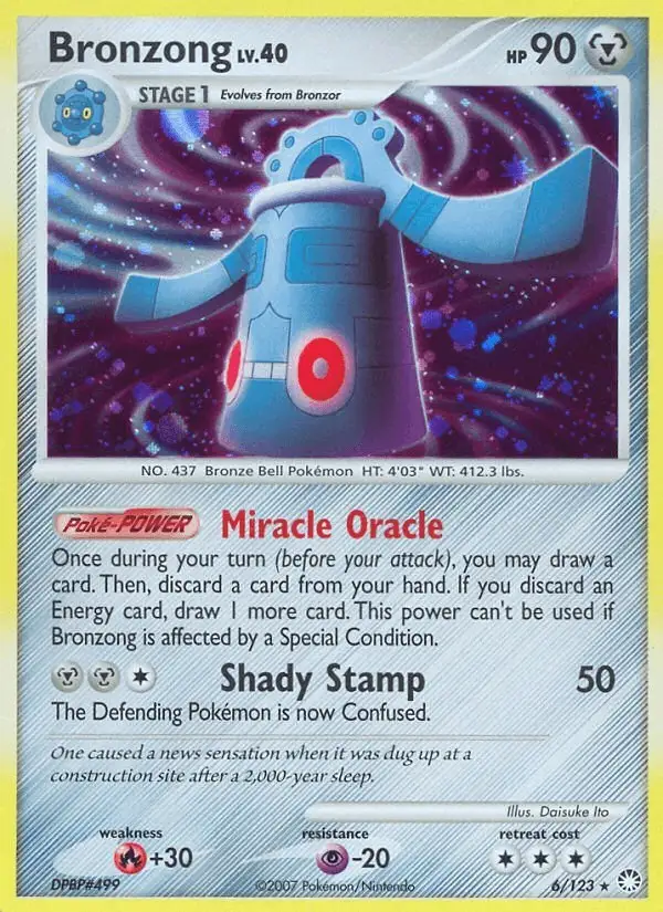 Bronzong #6 Mysterious Treasures PSA 10