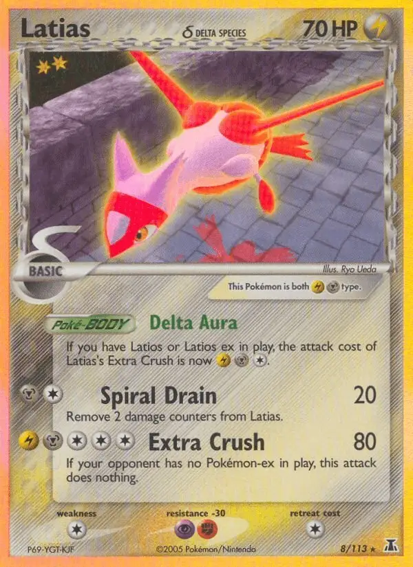 Latias δ #8 Delta Species PSA 10