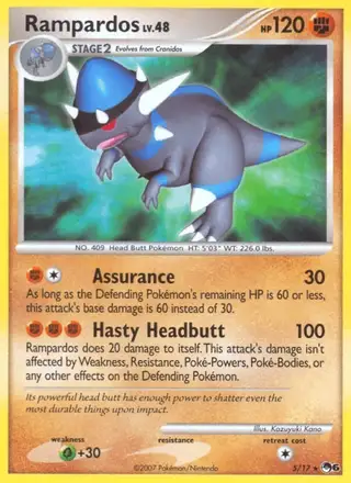 Rampardos #5 POP Series 6 PSA 10