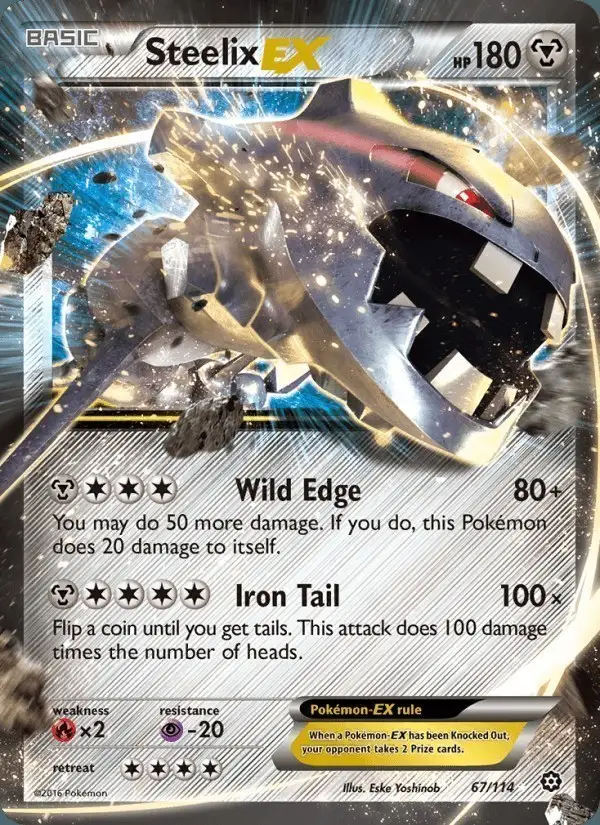 Steelix EX #67 Steam Siege PSA 10