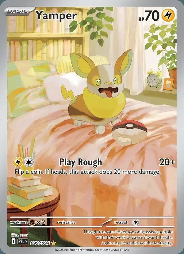 Yamper #099 Phantasmal Flames PSA 10