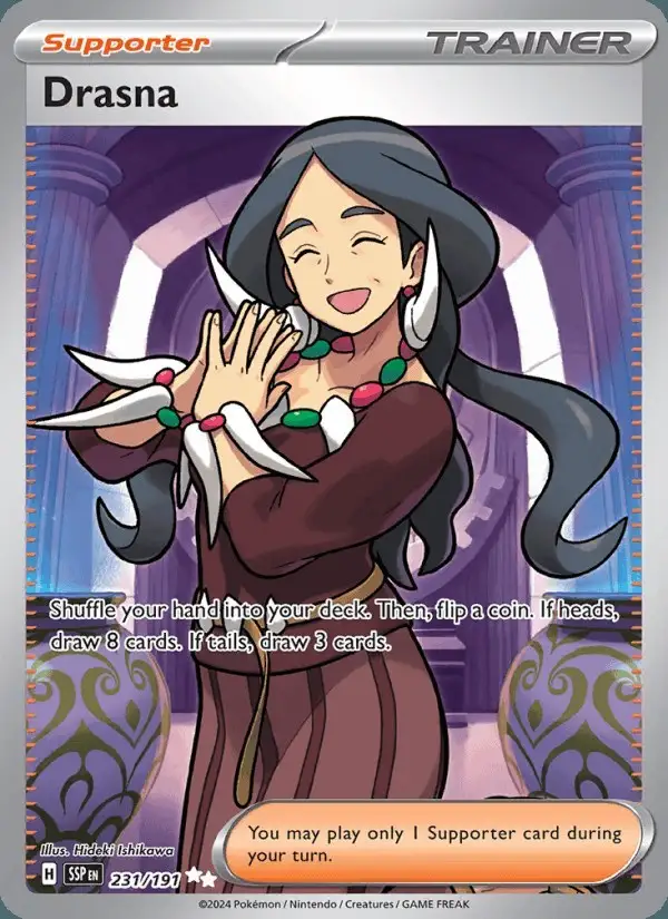 Drasna #231 Surging Sparks PSA 10