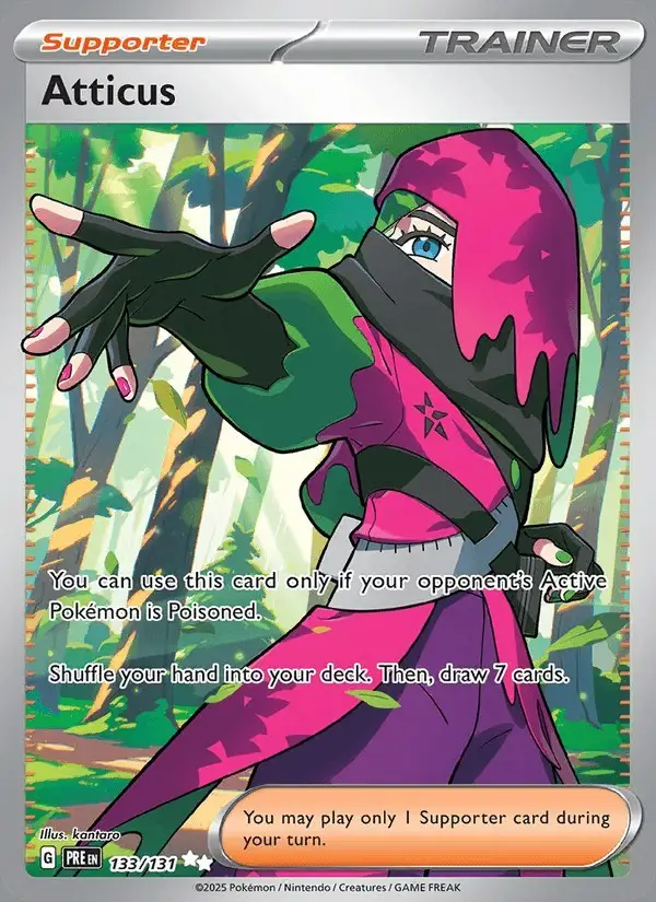 Atticus #133 Prismatic Evolutions PSA 10