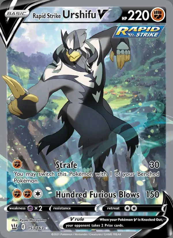 Rapid Strike Urshifu V #153 Battle Styles PSA 10