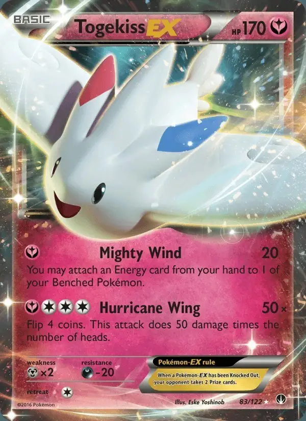 Togekiss EX #83 BREAKpoint PSA 10
