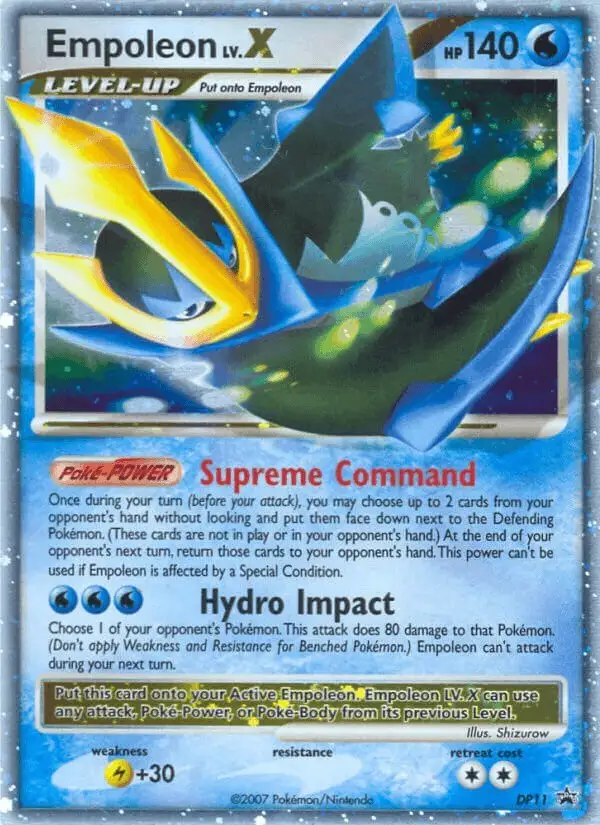 Empoleon #DP11 DP Black Star Promos PSA 10
