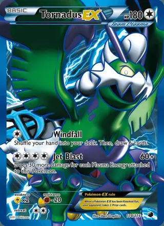 Tornadus-EX #114 Plasma Freeze PSA 10