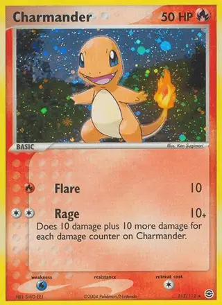Charmander #113 FireRed & LeafGreen PSA 10
