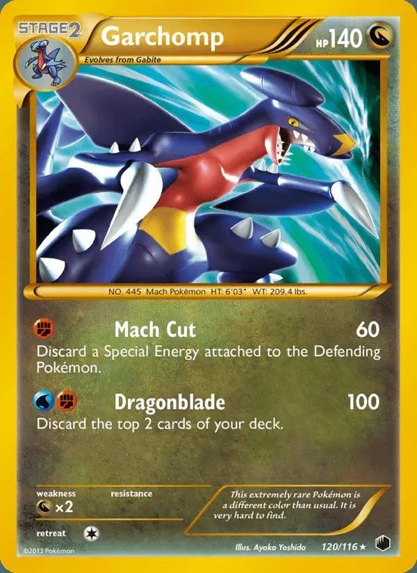 Garchomp #120 Plasma Freeze PSA 10