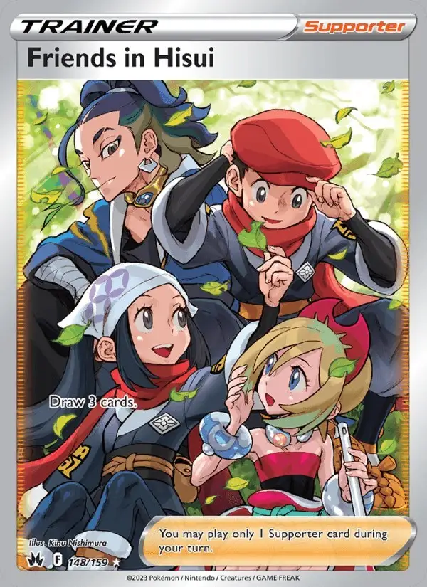 Friends in Hisui #148 Crown Zenith PSA 10