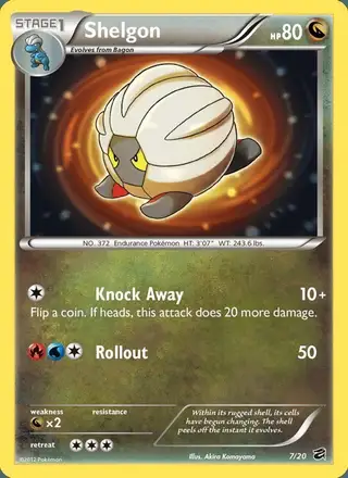 Shelgon #7 Dragon Vault PSA 10