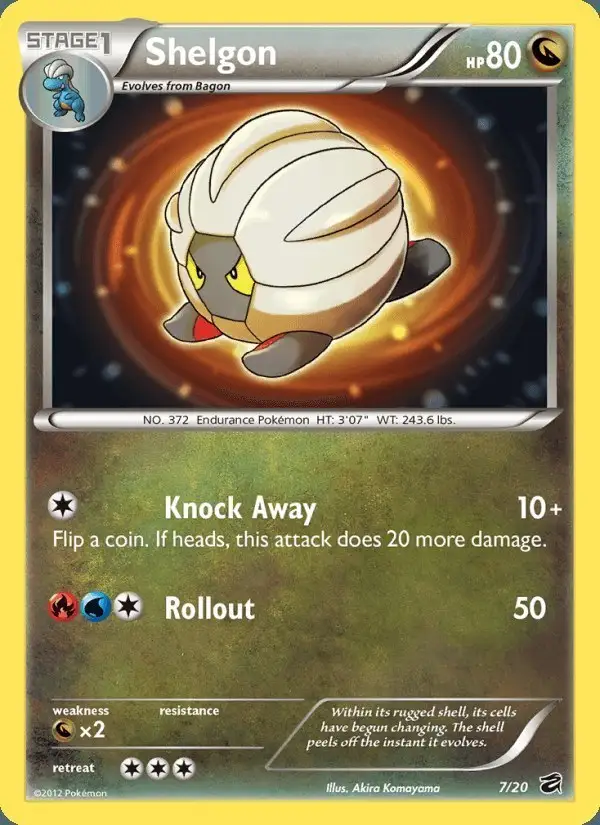 Shelgon #7 Dragon Vault PSA 10