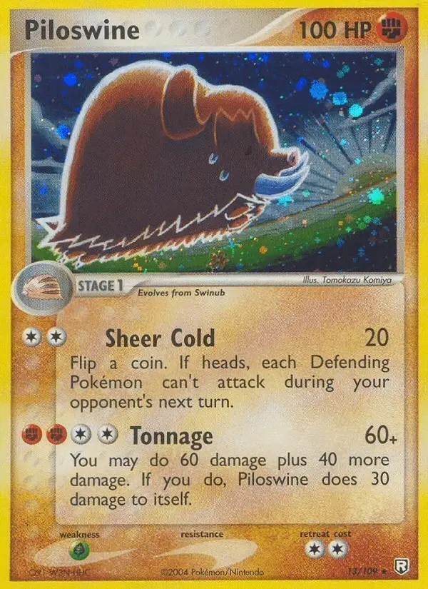 Piloswine #13 Team Rocket Returns PSA 10