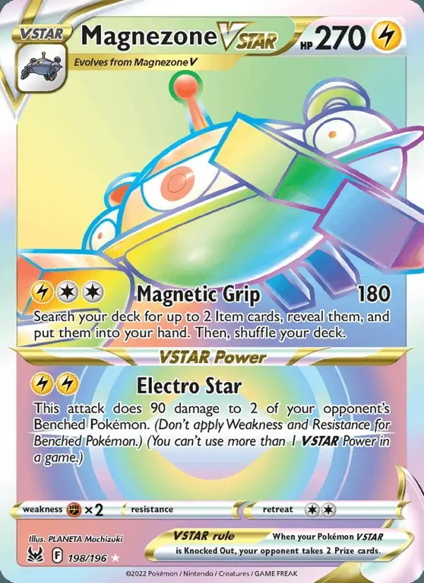 Magnezone VSTAR #198 Lost Origin PSA 10