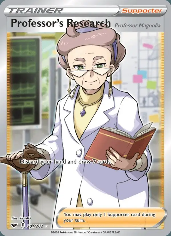 Professor's Research (Professor Magnolia) #201 Sword & Shield PSA 10