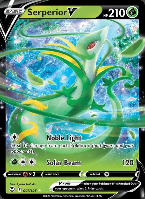 Serperior V #007 Silver Tempest PSA 10