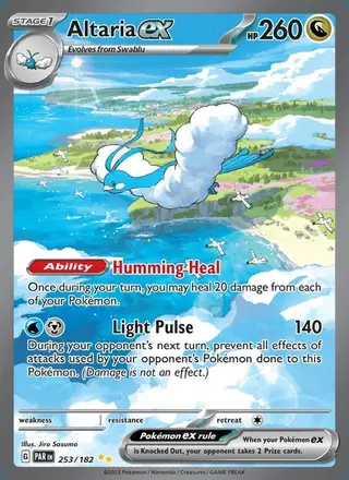 Altaria ex #253 Paradox Rift PSA 10