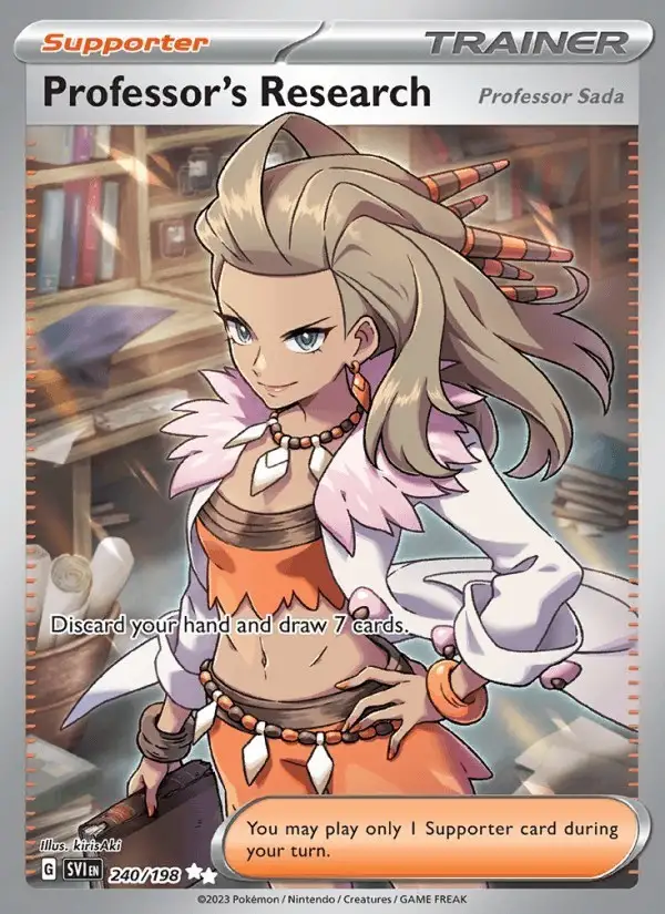 Professor's Research #240 Scarlet & Violet PSA 10