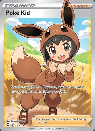 Poké Kid #70 Shining Fates PSA 10