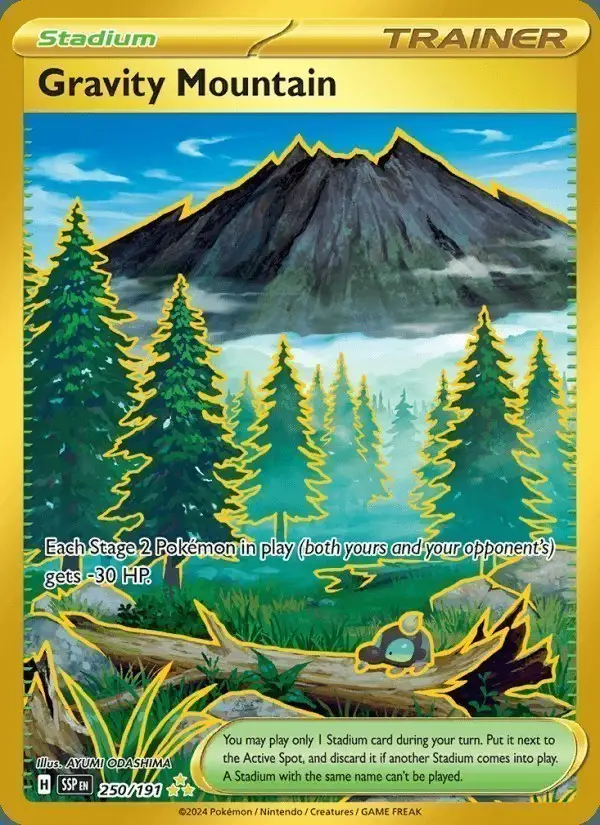 Gravity Mountain #250 Surging Sparks PSA 10