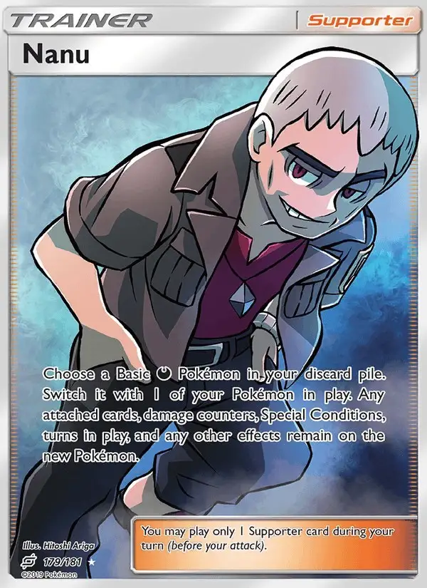 Nanu #179 Team Up PSA 10