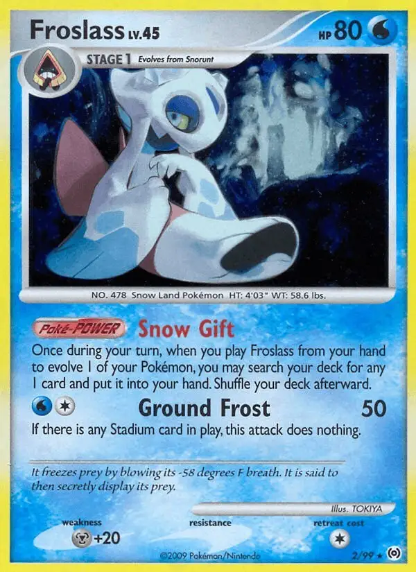 Froslass #2 Arceus PSA 10