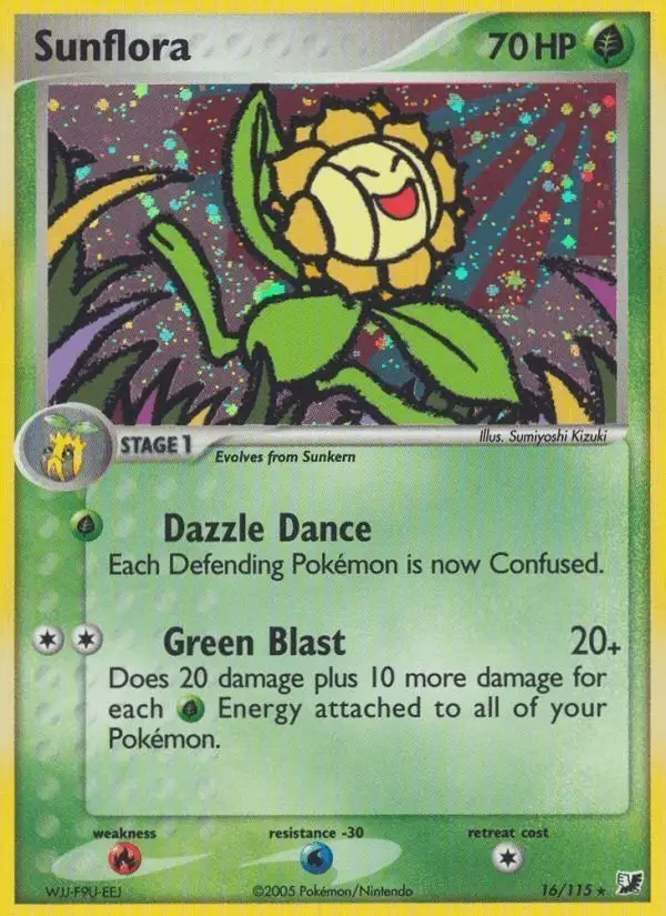 Sunflora #16 Unseen Forces PSA 10