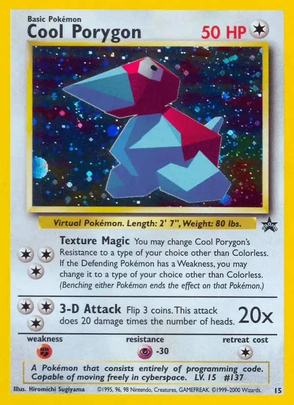 Cool Porygon #15 Wizards Black Star Promos PSA 10