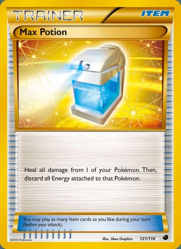 Max Potion #121 Plasma Freeze PSA 10