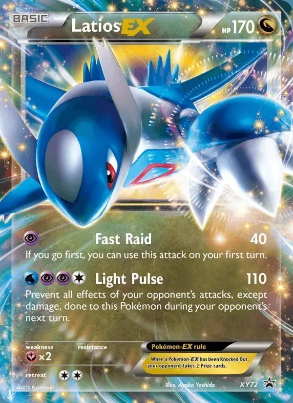 Latios EX #XY72 XY Black Star Promos PSA 10