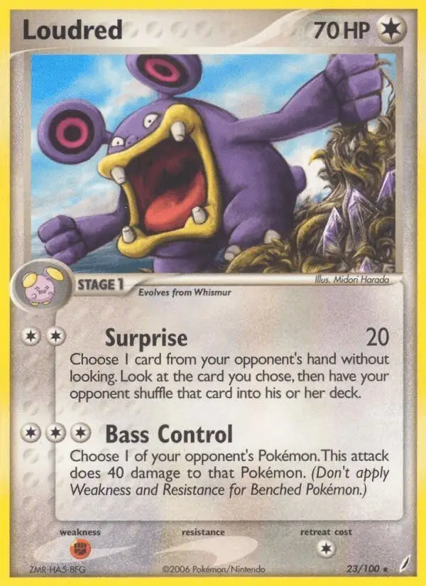 Loudred #23 Crystal Guardians PSA 10