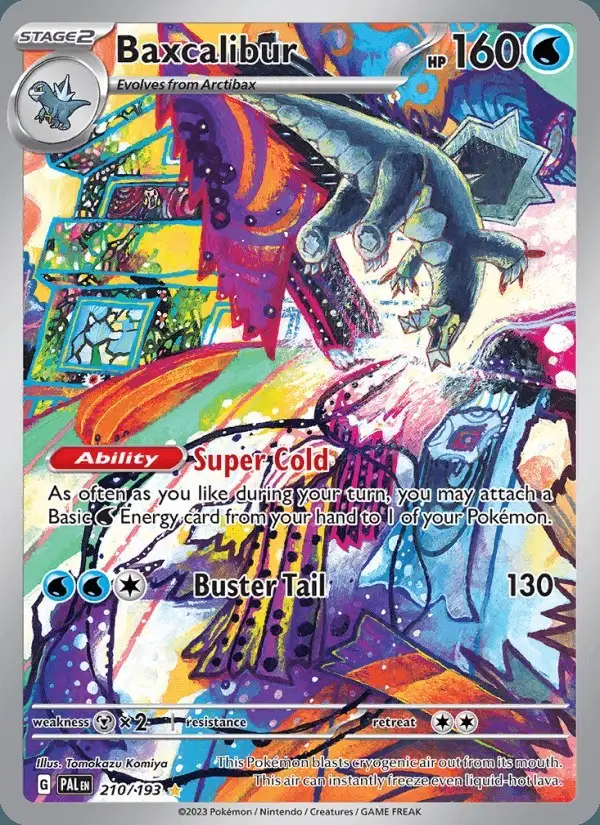 Baxcalibur #210 Paldea Evolved PSA 10