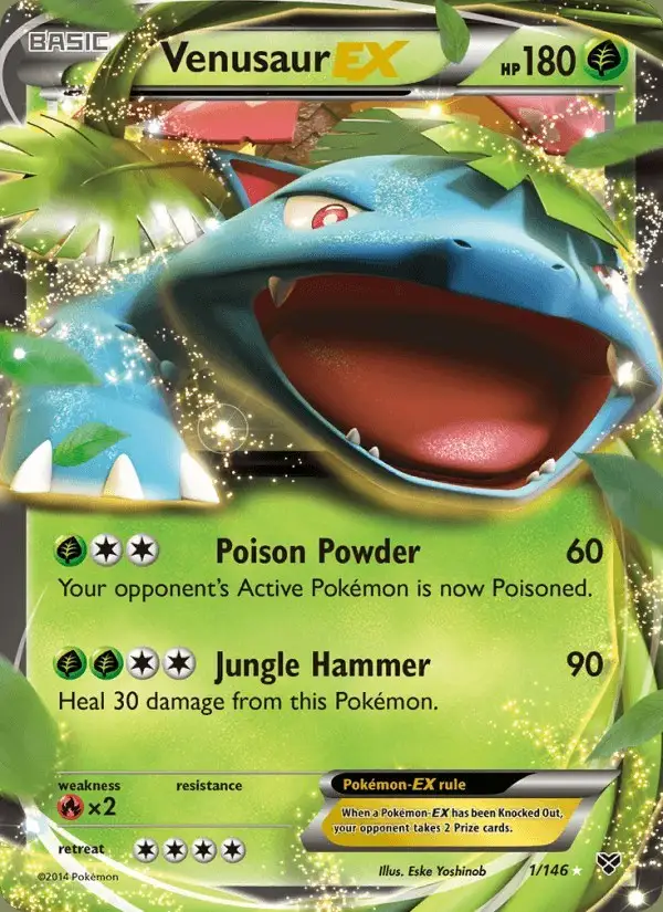 Venusaur EX #1 XY PSA 10