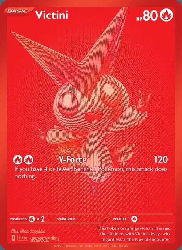 Victini #171 Black Bolt PSA 10