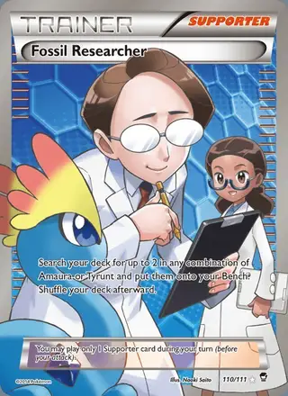Fossil Researcher #110 Furious Fists PSA 10