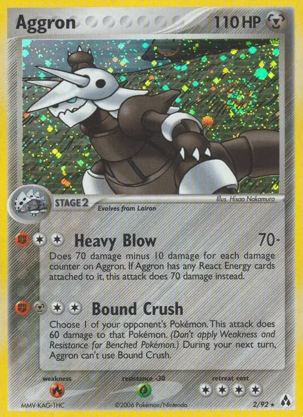 Aggron #2 Legend Maker PSA 10