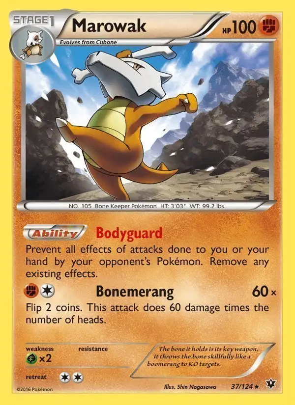 Marowak #37 Fates Collide PSA 10