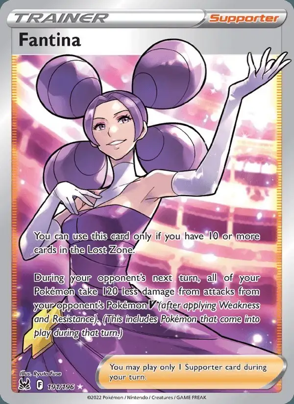 Fantina #191 Lost Origin PSA 10