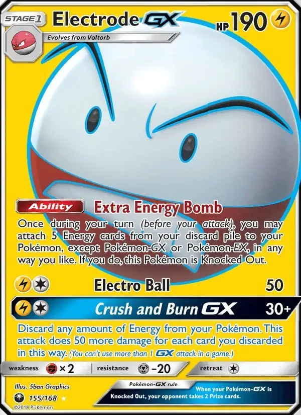 Electrode GX #155 Celestial Storm PSA 10