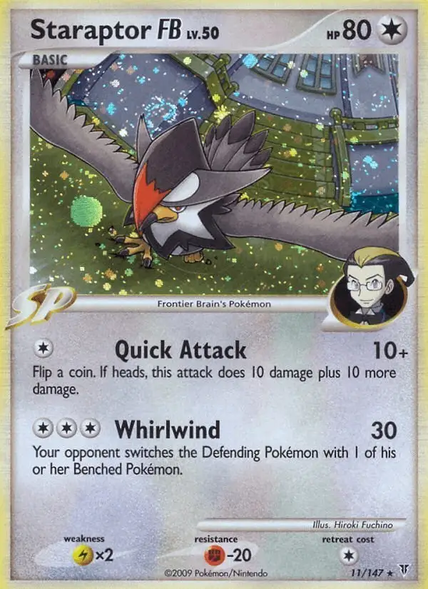 Staraptor FB #11 Supreme Victors PSA 10