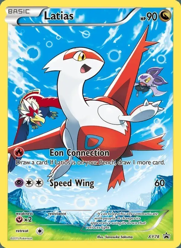 Latias #XY78 XY Black Star Promos PSA 10