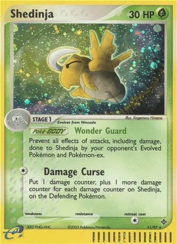 Shedinja #11 Dragon PSA 10