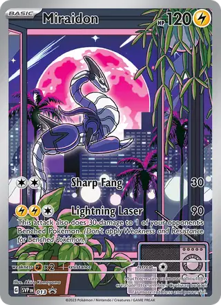 Miraidon #013 SVP Black Star Promos PSA 10