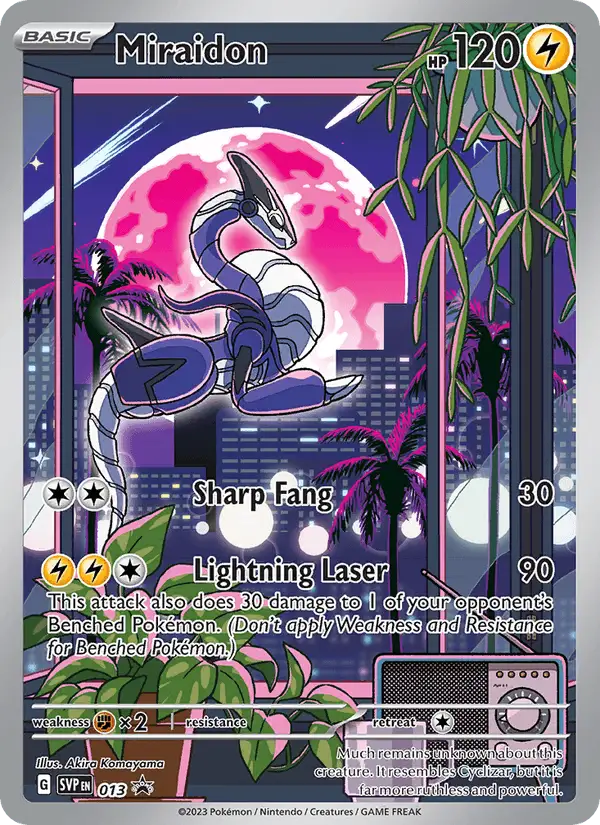 Miraidon #013 SVP Black Star Promos PSA 10