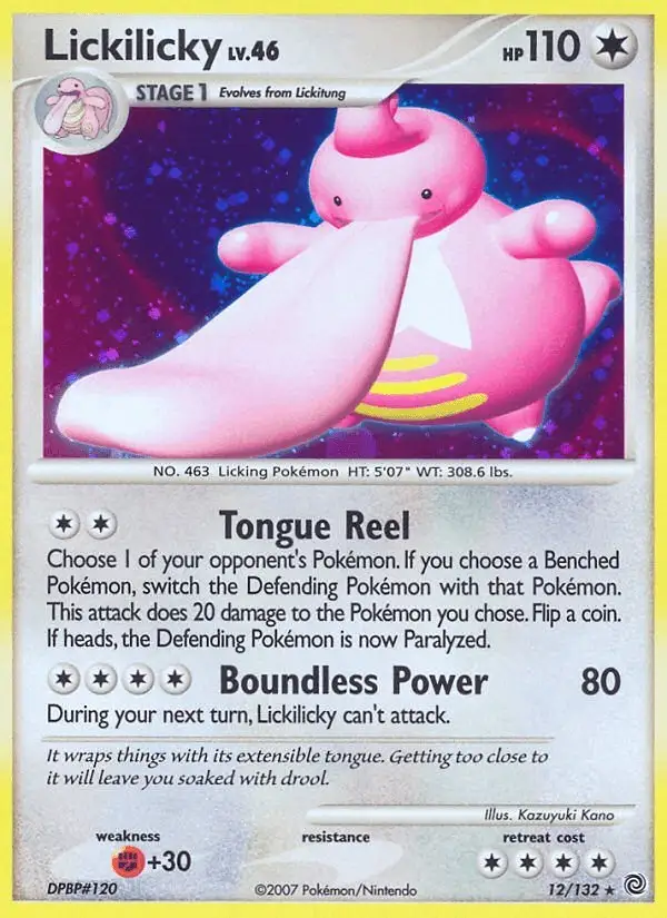 Lickilicky #12 Secret Wonders PSA 10