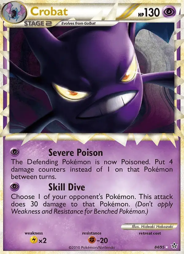Crobat #84 Unleashed PSA 10